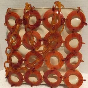 Meyers, Vintage Celluloid and Vinyl Purse
